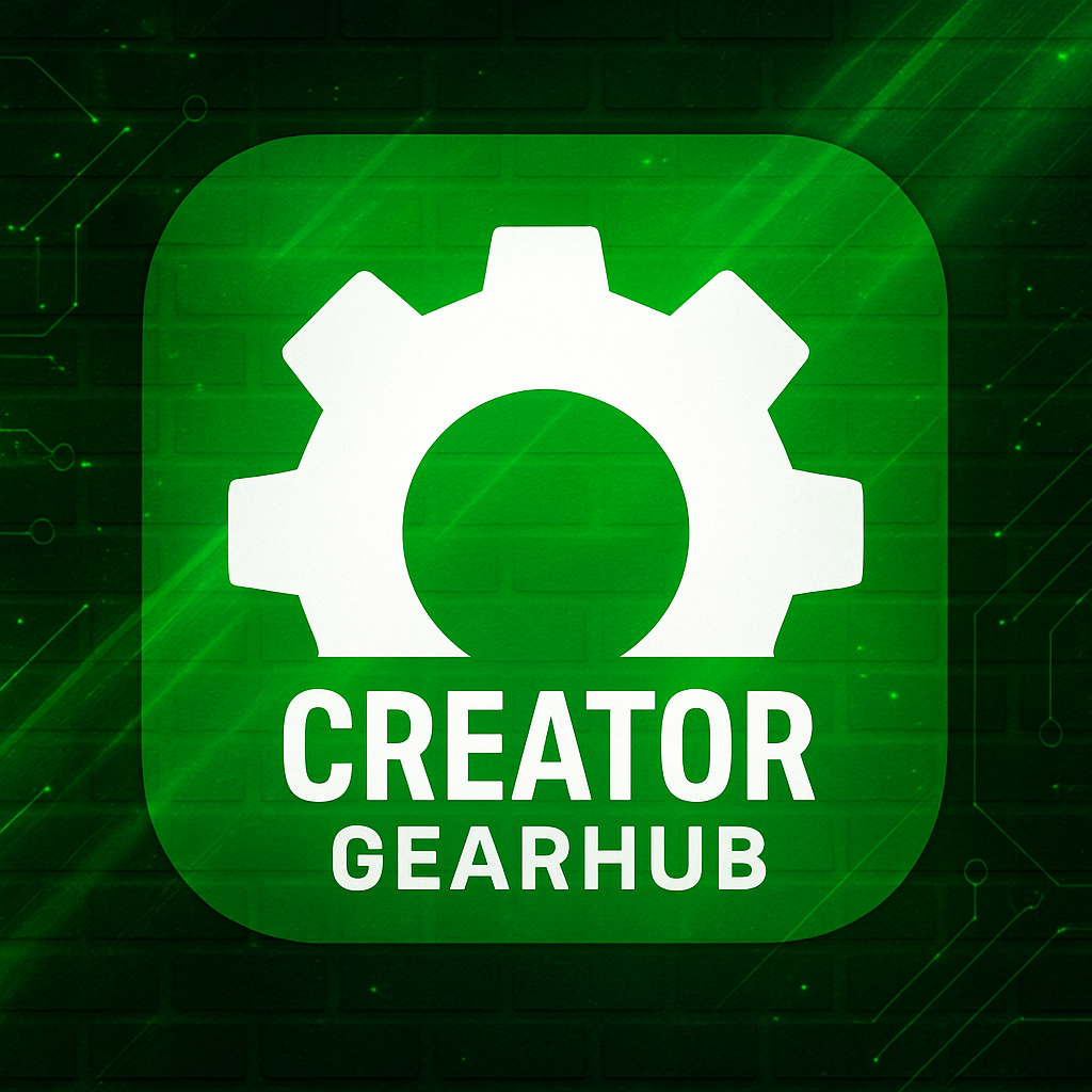 CreatorGearHub Banner